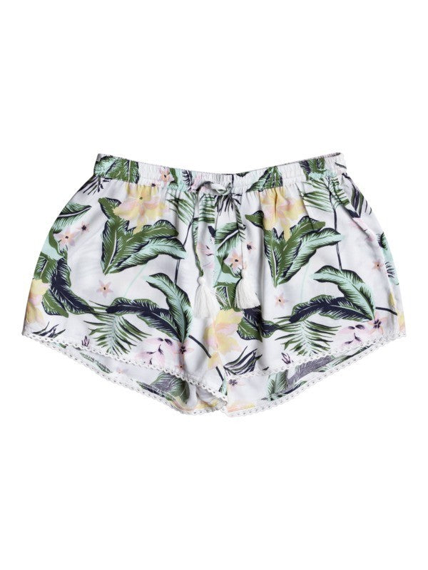 Roxy Ladies Salty Tan Beach Shorts- SALE -