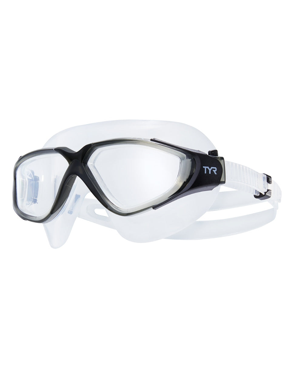 TYR Rogue Swim Mask Adult Goggles - Clear
