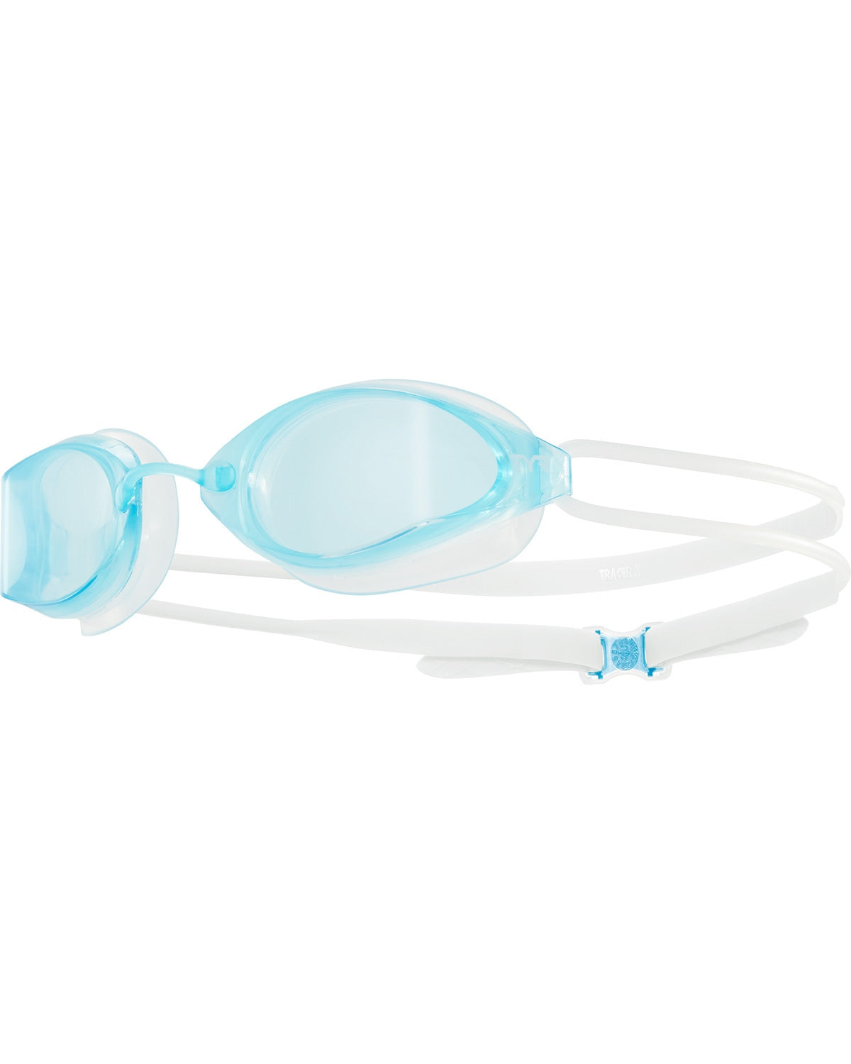 TYR Adults Tracer X Racing Goggles - Clear Blue