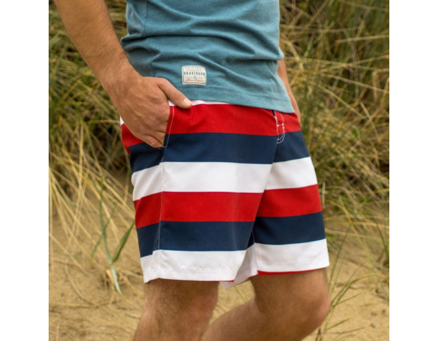 Brakeburn Stripe Pockets Boardshorts