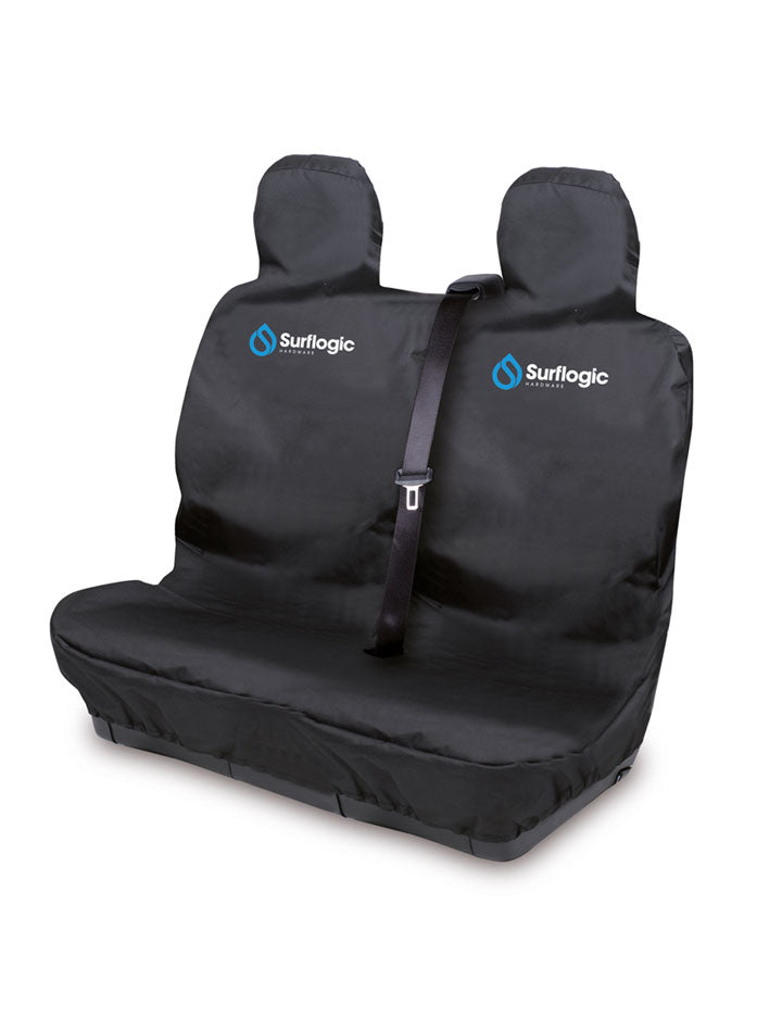 Surflogic Waterproof Car Seat Cover Double Black