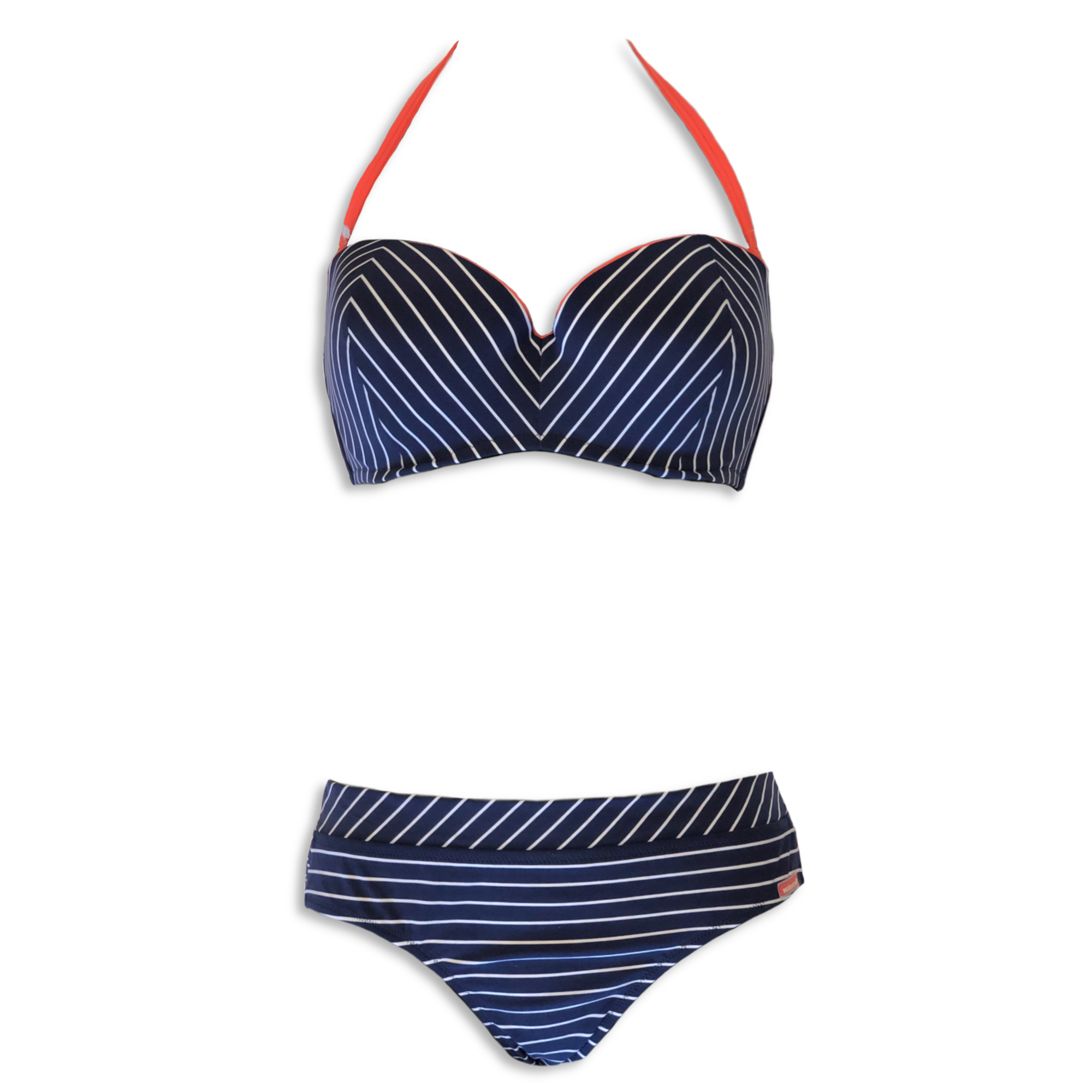 Watercult Ladies Navy Stripes Bikini
